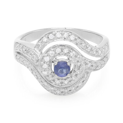 Kanchanaburi Sapphire Silver Ring