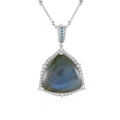 Labradorite Silver Necklace (Dallas Prince Designs)