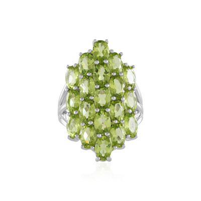 Peridot Silver Ring