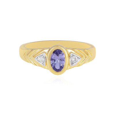 Tanzanite Silver Ring