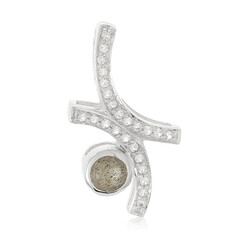 Romanian Spectrolite Silver Pendant