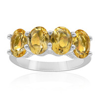 Citrine Silver Ring