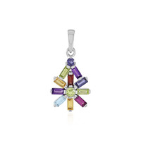Peridot Silver Pendant