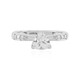 White Topaz Silver Ring