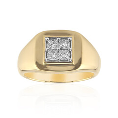 14K IF (D) Diamond Gold Ring