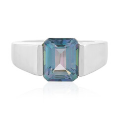 Ocean Quartz Silver Ring