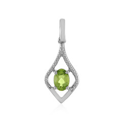 Peridot Silver Pendant