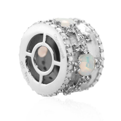 Welo Opal Silver Pendant (MONOSONO COLLECTION)