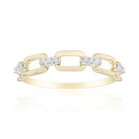 9K SI1 (G) Diamond Gold Ring