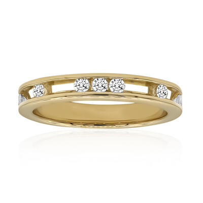 9K SI1 (G) Diamond Gold Ring (Annette)