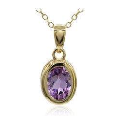 Amethyst Silver Necklace