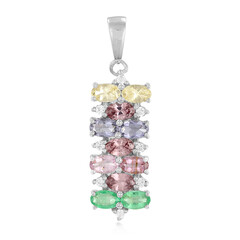 Danburite Silver Pendant