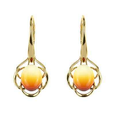 Baltic Amber Silver Earrings (dagen)