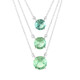 Green Fluorite Silver Necklace