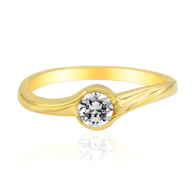 14K SI1 (G) Diamond Gold Ring (Annette)
