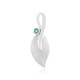 Colombian Emerald Silver Pendant (MONOSONO COLLECTION)