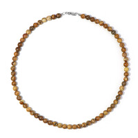 Picture Jasper Silver Necklace