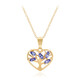 Tanzanite Silver Necklace