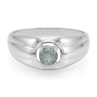 Romanian Spectrolite Silver Ring