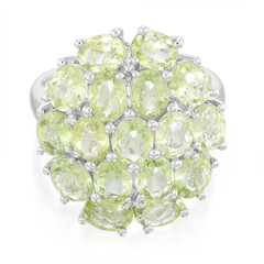 Paraiba Tourmaline Silver Ring