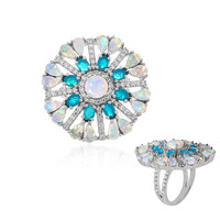 Welo Opal Silver Ring
