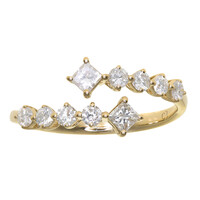 14K SI1 (H) Diamond Gold Ring (CIRARI)