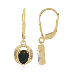 Mezezo Opal Silver Earrings