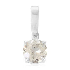 Fancy Tourmaline Silver Pendant