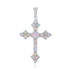 Welo Opal Silver Pendant