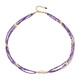 White Freshwater Pearl Silver Necklace (Riya)