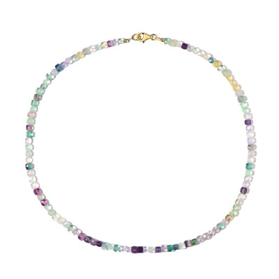 Fluorite Silver Necklace