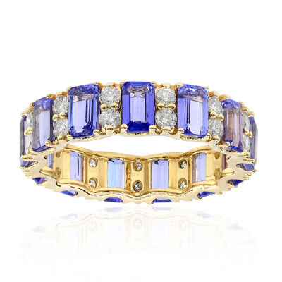 14K AAA Tanzanite Gold Ring (CIRARI)