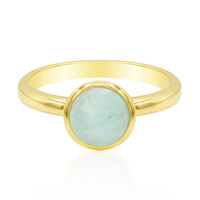 Aquamarine Silver Ring
