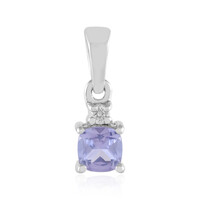 Tanzanite Silver Pendant