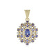 9K Tanzanite Gold Pendant