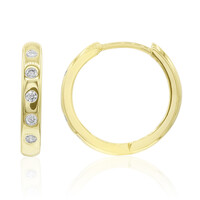 9K SI2 (G) Diamond Gold Earrings