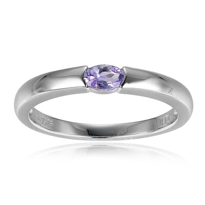 Tanzanite Silver Ring
