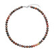 Agate Silver Necklace