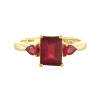 Madagascar Ruby Silver Ring