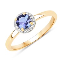AAA Tanzanite Silver Ring