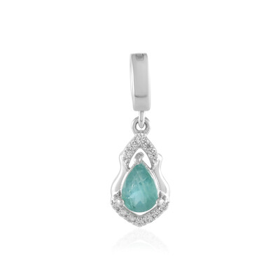 Grandidierite Silver Pendant