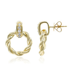 14K I1 (H) Diamond Gold Earrings (CIRARI)