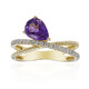 10K Amethyst Gold Ring