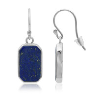 Lapis Lazuli Silver Earrings