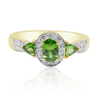 14K Tsavorite Gold Ring