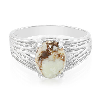 Magnesite Silver Ring