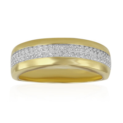 I3 (I) Diamond Silver Ring