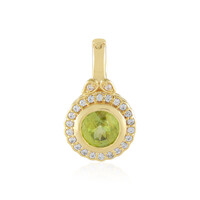 Sphene Silver Pendant