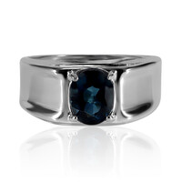 London Blue Topaz Silver Ring