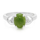 Imperial Chrysoprase Silver Ring